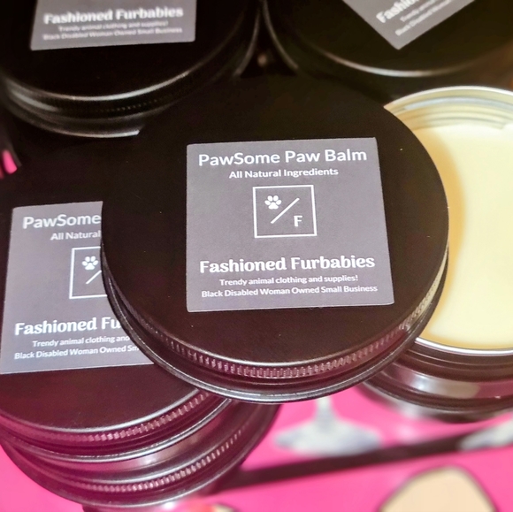 Dog Paw Balm made by fashioned fur baby's all natural ingredients - Picture 4 of 5